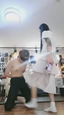 【傲柔】棉袜丝袜重度踢踹惩罚 bf7449