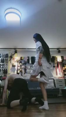 【傲柔】棉袜丝袜重度踢踹惩罚 bf7449