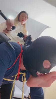 【二宝】口含袜子/地狱体力透支新马奴 bf7419