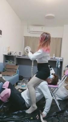 【佛山佛果】开发素人腿绞/踢裆/口水痰/踩踏/耳光/坐脸/舔脚 bf7707