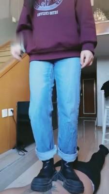 【软熊】首次重度皮带sp肥狗/闻脚 bf9020