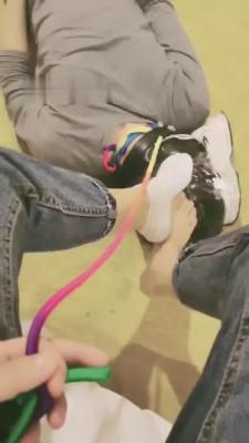 【杳杳yao爹爹】跟主人的运动鞋融为一体吧 bf9167