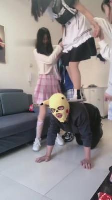 【精神小妹】带素人群调狗子 bf7402