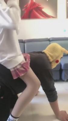 【精神小妹】带素人群调狗子 bf7402