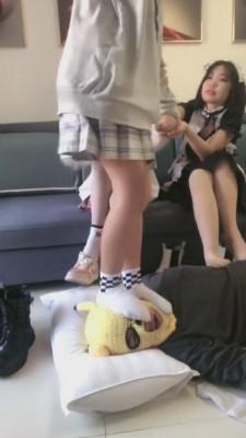 【精神小妹】带素人群调狗子 bf7402