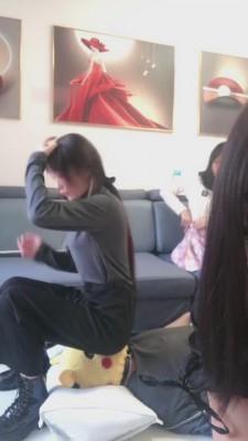 【精神小妹】带素人群调狗子 bf7402