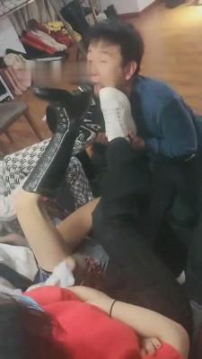 【傲柔】群调-3S暴打两只贱狗 bf7401