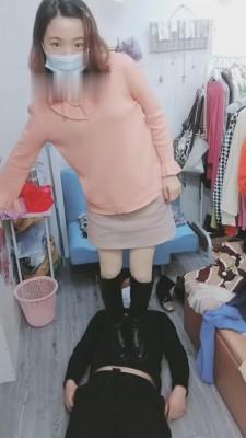 【开发素人】在服装店刺激首调 bf9091