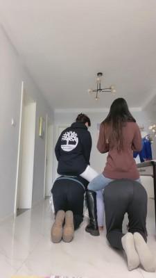 【罗宾】带素人闺蜜凶残改造俩傻狗 bf7967