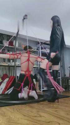 【傲柔】五花大绑固定狗奴狠虐 bf7229