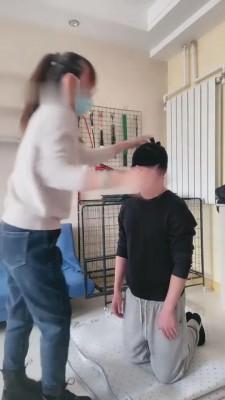 【雪莉】带圈外小学妹玩狗 bf7175