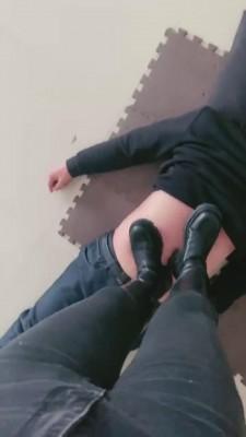 【玖幽】长靴女S骑马/全体重踩踏/坐脸/耳光 bf7091