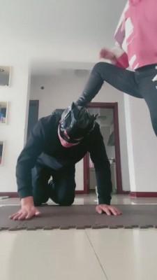 【玖幽】长靴女S骑马/全体重踩踏/坐脸/耳光 bf7091