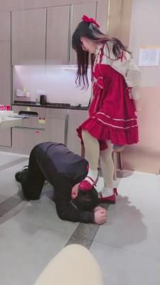 【维妮&维因】双S-海底捞萝莉主遛狗/踢裆【双视角版】 bf7090