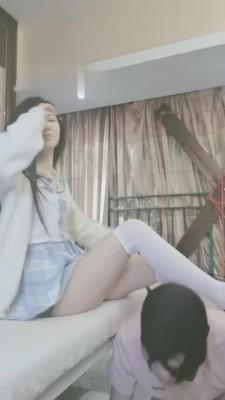 【银河】JK小姐姐白丝继续羞辱班主任 bf7060