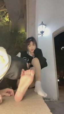 【雪莉】学生S长靴户外花园遛狗 bf6961