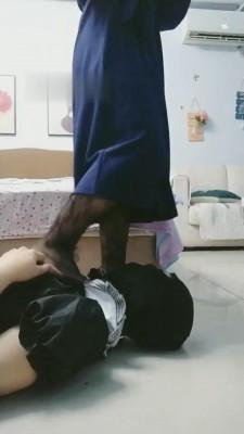 【情侣月儿】CD变装奴-耳光/圣水/锁电击 bf6954