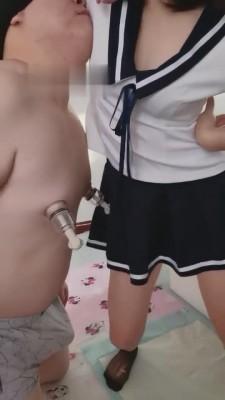 【冰心】学院风短黑丝美腿的诱惑 bf6850