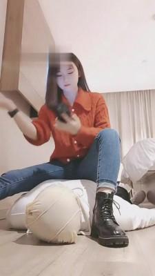 【悦主大人】短靴原味棉袜超强羞辱 bf6756