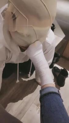 【悦主大人】短靴原味棉袜超强羞辱 bf6756