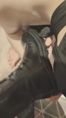 【柠萌小主】喜欢清理脏靴子的狗 bf6757