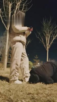 【猫神大人】户外tj暴打猥琐男 bf6317