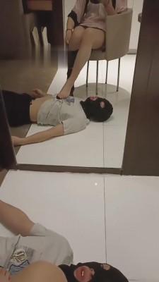 【上海糖糖老师】御姐黑丝羞辱狗 bf6302