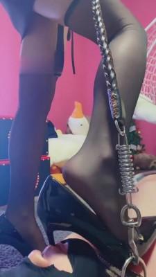 【雪莉】御姐黑丝高跟tj狗 bf6570