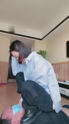 【Q月S】靴子棉袜踩踏/塑料袋窒息 bf6380