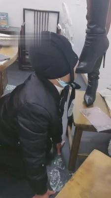 【萝莉糖糖】火锅店边吃边调狗 bf6363