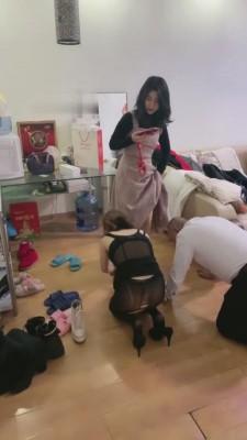 【晨晨】到狗狗家里玩她老婆 bf6142