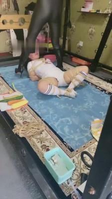 【薇薇】给闺蜜体验捆绑 bf6065