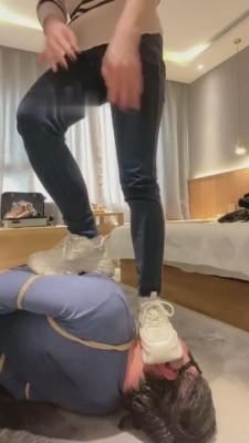 【魅儿】捆绑耳光羞辱专场 JS12603