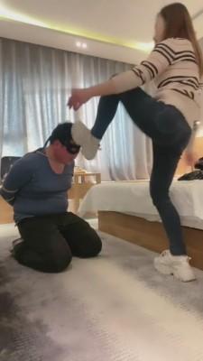 【魅儿】捆绑耳光羞辱专场 JS12603