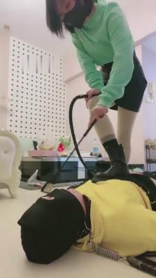 【Q月s】带熟人闺蜜调教贱狗-超重度 bf6070