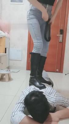 【新人玉姬】重度踩踏皮鞭场 bf5930