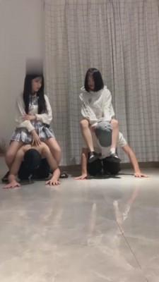 【甜甜】可爱双S-带素人闺蜜调双狗 bf5947