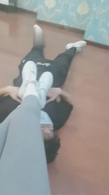 【汐雯】健身女神重度踢踹学员 bf5934