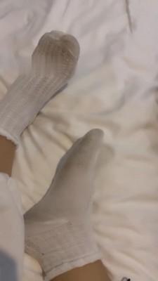 【甜沁】高帮帆布鞋超脏棉袜羞辱狗 bf5955