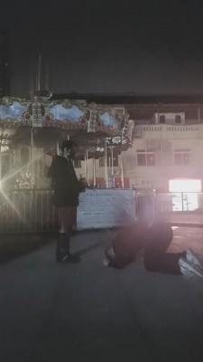 【开发素人】琪琪游乐园户外调教 bf5958