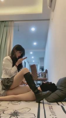 【汐月】双S舔内裤/口水/坐脸/踢裆 bf5910