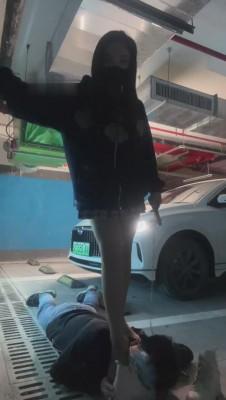 【不知名美女】户外地下停车场调 bf9085
