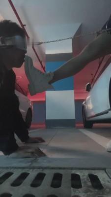 【不知名美女】户外地下停车场调 bf9085