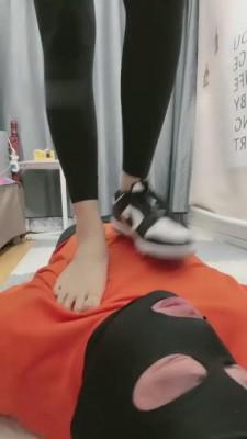 【曦晨】健身后原味鞋袜虐木乃伊 bf10268