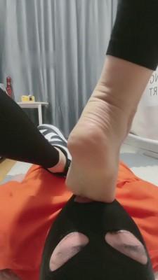 【曦晨】健身后原味鞋袜虐木乃伊 bf10268