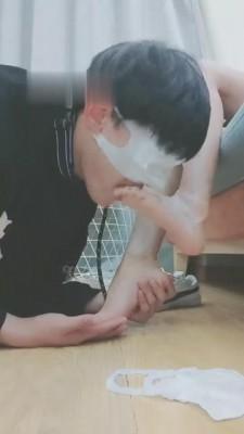 【00后南茜S】学生主舔鞋舔脚专场 bf10271