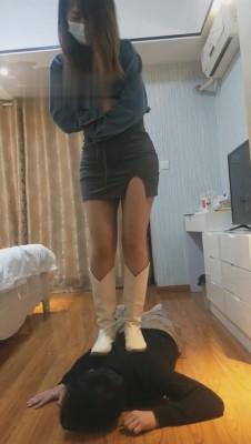 【关关】学生S长靴虐男友 JS220329