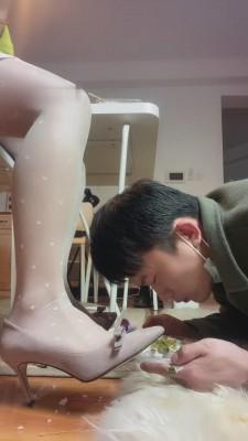 【巴莉女王】猪狗不如的晚餐也喂食 bf10242