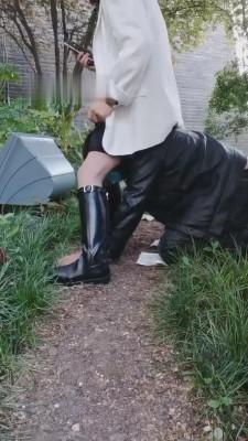 【乐爷】环城公园户外调奴 bf10374