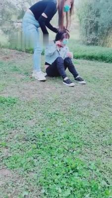 【梦幻大大】和闺蜜公园虐母狗 bf10413